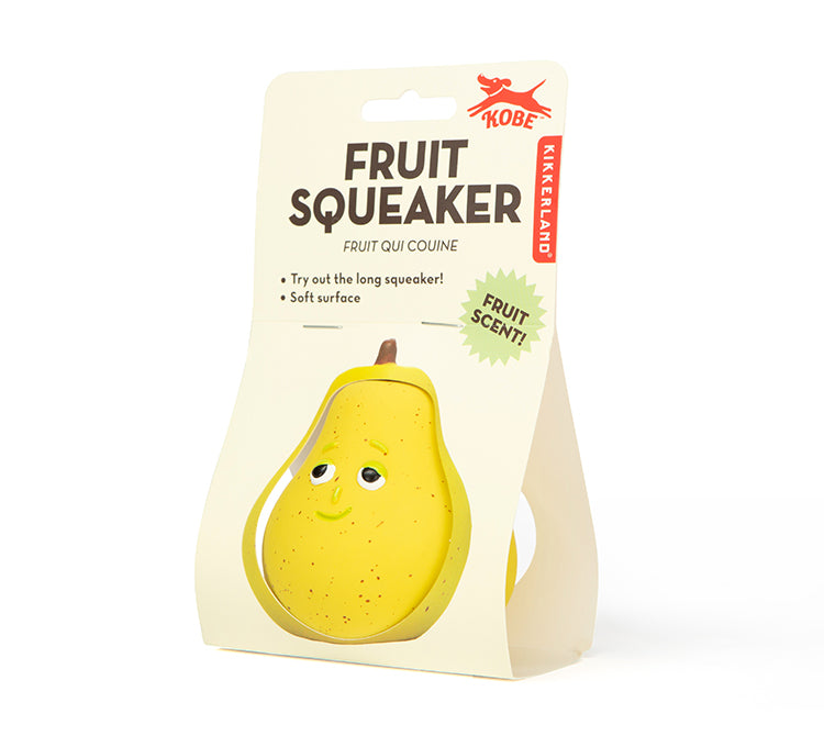 Kobe Pear Fruit Squeaker