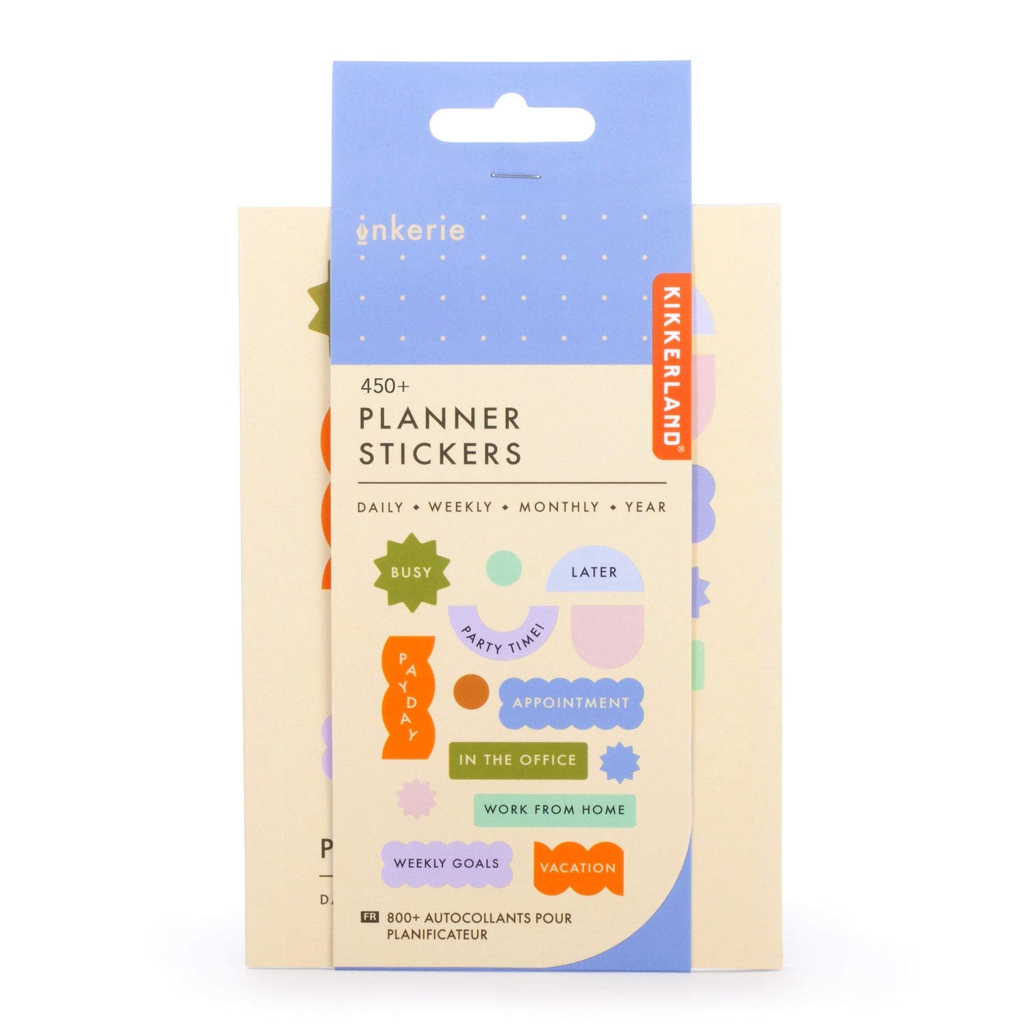 Autocollants de planificateur Inkerie