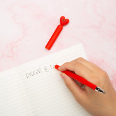 Heart Erasable Pen
