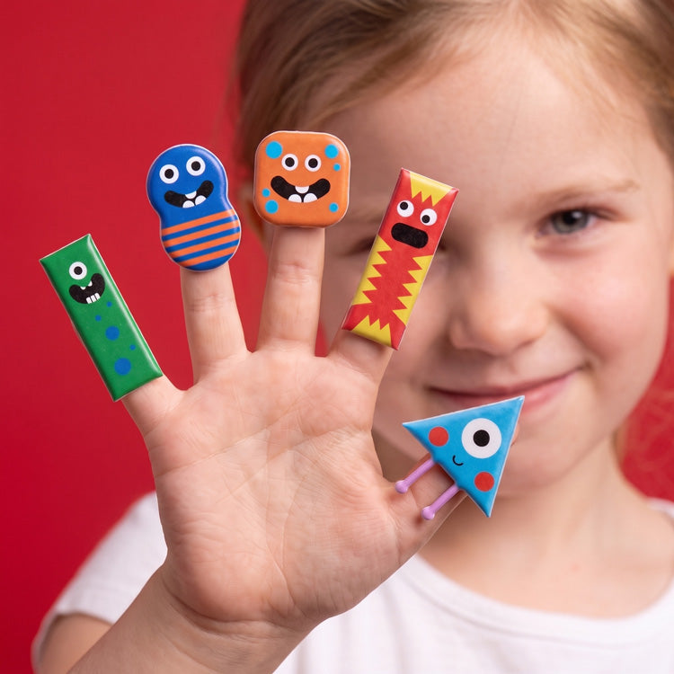 Kidoki Silly Monster Puffy Stickers