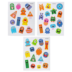 Kidoki Silly Monster Puffy Stickers